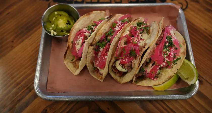 Tacos (Brisket & Pulled Pork)